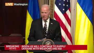 Biden Warns Failure to Aid Ukraine Emboldens Putin’s Ambitions