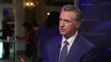 California's Newsom: DeSantis Is Using Migrants as Political Pawns