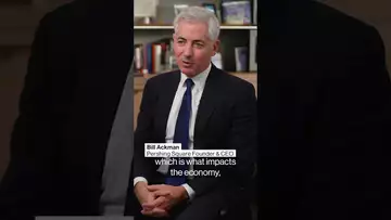Bill Ackman— the Fed will cut sooner than people expect #business #shorts