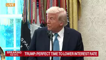Trump Says He Doesn't Plan to Fire Fed Chair Powell