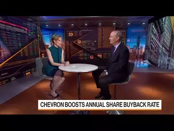 Chevron CEO on Share Buybacks, Deals, Oil Capacity
