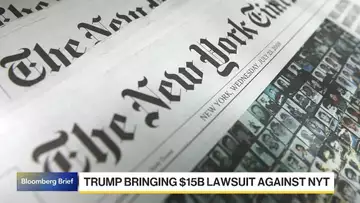 Trump Files $15 Billion Defamation Lawsuit Against New York Times