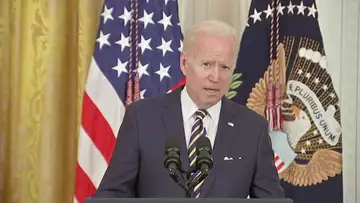 Biden Says There Was 'Zero Inflation' in July