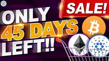 URGENT UPDATE! 45 DAYS LEFT TO BUY BTC AND THESE 3 INSANE ALTS!!