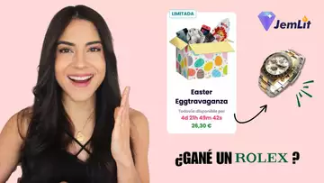 Me Gané un ROLEX en una CAJA MISTERIOSA!? 😱 Caja de Pascua JemLit (Edición LIMITADA!)