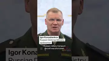 #Russia says #ukraine downed military plane carrying prisoners #politics #shorts