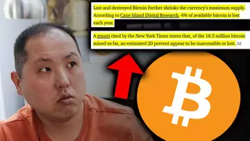 SO MUCH BITCOIN LOST....SO FEW LEFT