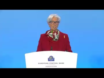 Lagarde Says ECB Forecasts Finalized Before Market Turmoil