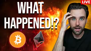 🔴Why is Crypto Crashing Again!?