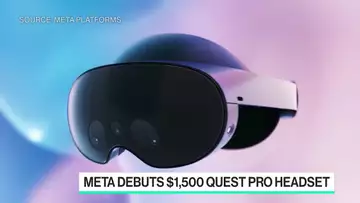 Meta Unveils $1,500 Quest Pro VR Headset