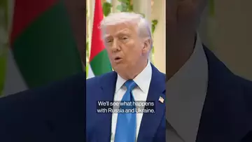 Trump: Let's see what happens with Russia's Putin