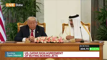 Trump Touts Record Boeing Order From Qatar Airways