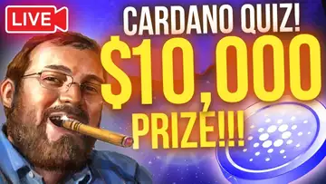 🚨🚨🚨BIGGEST Live Cardano Quiz in Crypto! (WIN $10,000 in 10 minutes!)
