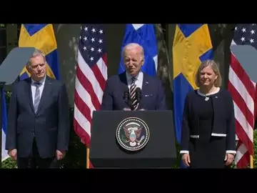 Biden Strongly Supports Finland, Sweden NATO Bids