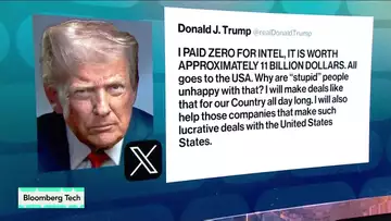 Trump Says US Paid Nothing for Intel Stake