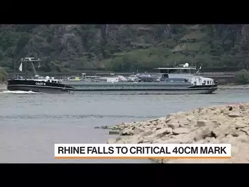 Rhine River Falls to Dangerously Low Level