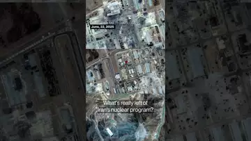 What's really left of Iran's nuclear program? #politics #iran #shorts