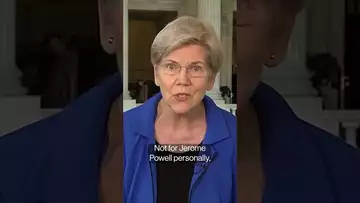 Sen. Warren: Trump is to blame for high interest rates #shorts #fed #powell #trump #interestrates