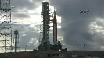 Listen as NASA Scrubs the Artemis Moon Rocket Launch