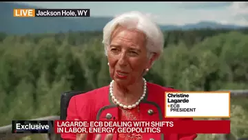 ECB's Lagarde on Global Economic Environment, Inflation