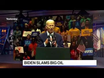 Biden Steps Up Fight Against Big Oil Ahead of Midterms