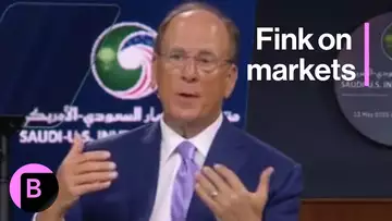 BlackRock's Fink Says Markets Need Certainty, Will Be Volatile for Next 90 Days