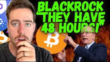 BLACKROCK JUST GAVE YOU 48 HOURS TO BUY BITCOIN! THEIR PLAN TO ROB YOU BLIND!