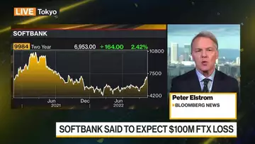 SoftBank Is Said to Expect About $100 Million Loss on FTX Stake