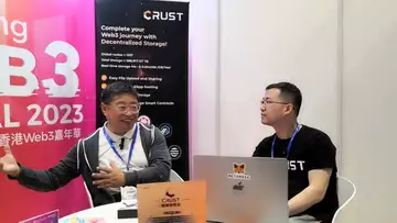 采访与被采访，见到Bova， Crust Network co-founder
