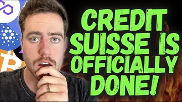 BREAKING Credit Suisse IS DONE! IT WAS SO BAD! CRYPTO EXPLODES!