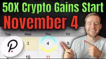 50x Crypto Gains Start November 4! How To Get Ready NOW!