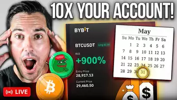 10 X Your Crypto Portfolio In 30 Days For An Insane 900% Profit! (NOT CLICKBAIT)