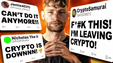 If You Want To Give Up On Crypto, Watch This!