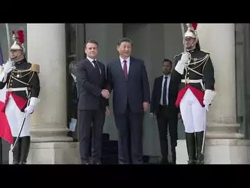 Xi’s European Tour Begins With Macron Meeting in Paris