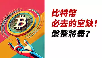 BTC上下補缺口!盤整夠久,小力量就出方向!