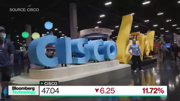 Why Cisco Shares Are Falling Most in More Than a Year