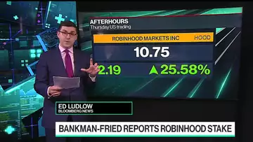 Bankman-Fried Reports Robinhood Stake