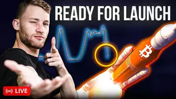 BTC Ready For Liftoff Once THIS Happens... | WAIT For This Before You Buy!