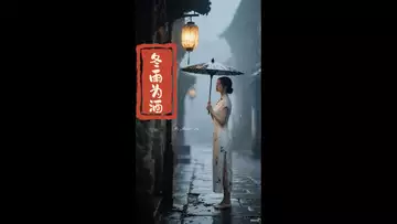 冬雨为酒 （竖版3.3   Dr Robert lee 出品 编号：RLAM-F-061）