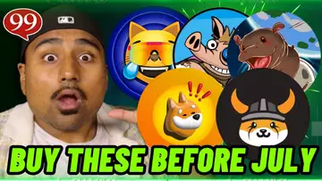 THE BEST MEME COINS TO BUY NOW! (CRAZY UPSIDE!) TOP 5 CRYPTO COINS TO BUY IN JUNE!