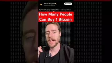 How Many People Can Afford 1 Bitcoin?
