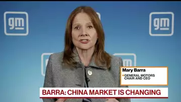 GM CEO Barra on Earnings, Transition to EVs