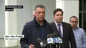 Sen. Padilla Says He Was Not Arrested at Noem Briefing