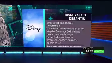 Disney Sues Florida Governor DeSantis