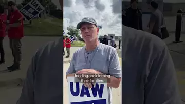UAW members explain why they went out on strike #business #shorts