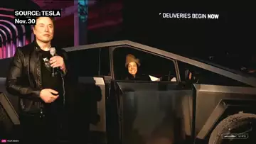 Elon Musk Delivers Cybertrucks to Customers