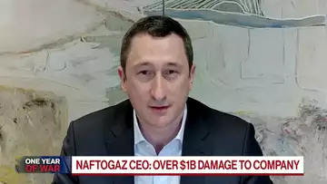 War Damage to Ukraine's Naftogaz Is Over $1 Billion, CEO Says