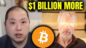 MICHAEL SAYLOR PLANS ON BUYING ANOTHER $1B OF BITCOIN