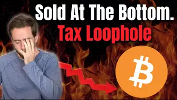Selling My Crypto... For A Loss (Tax Loophole)