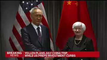 Yellen Plans China Trip as US Preps Investment Curbs